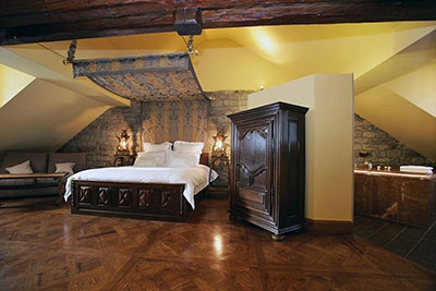 Vu de la suite à 120€ au Manoir du Soldat à Phalsbourg