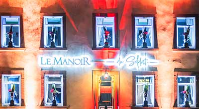 Vue extérieure 2 de l'hôtel-restaurant au Manoir du Soldat à Phalsbourg